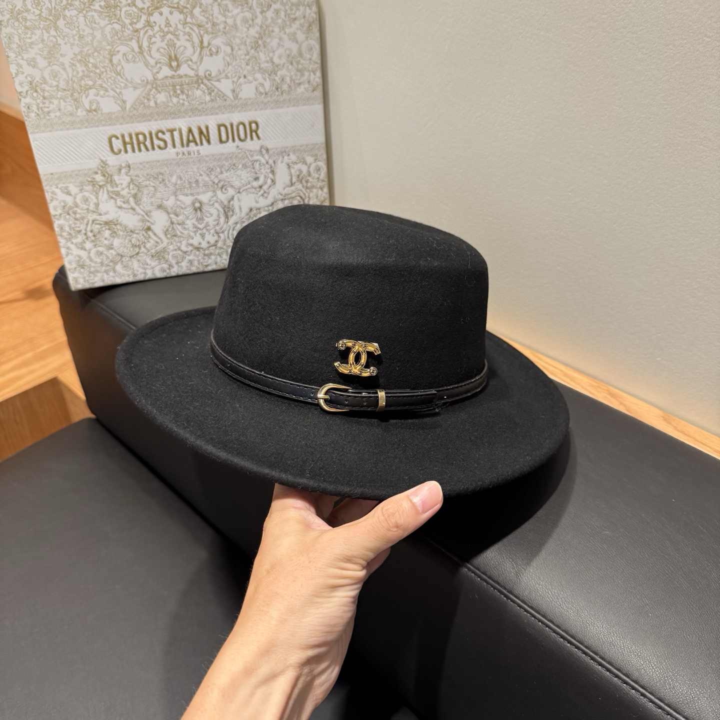 Chanel Wool Hat - view 7