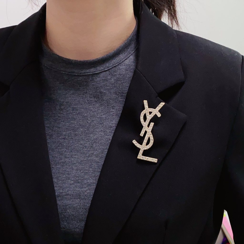 Saint Laurent Brooch - view 1