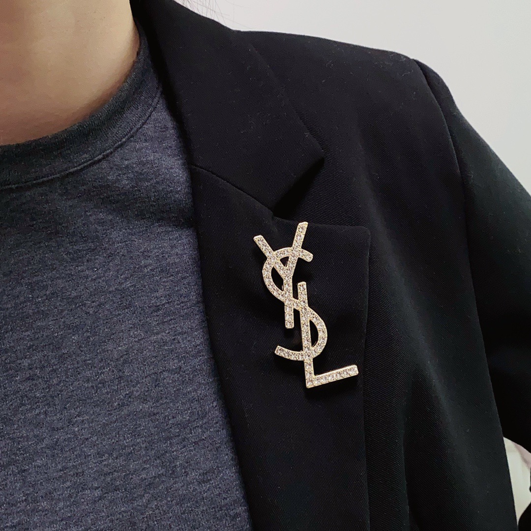 Saint Laurent Brooch - view 2