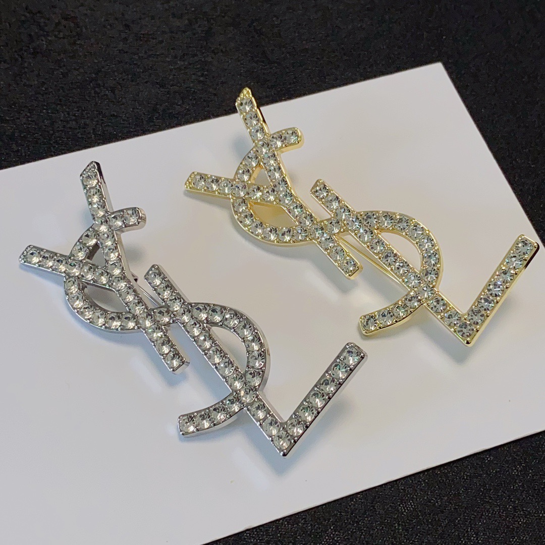 Saint Laurent Brooch - view 3