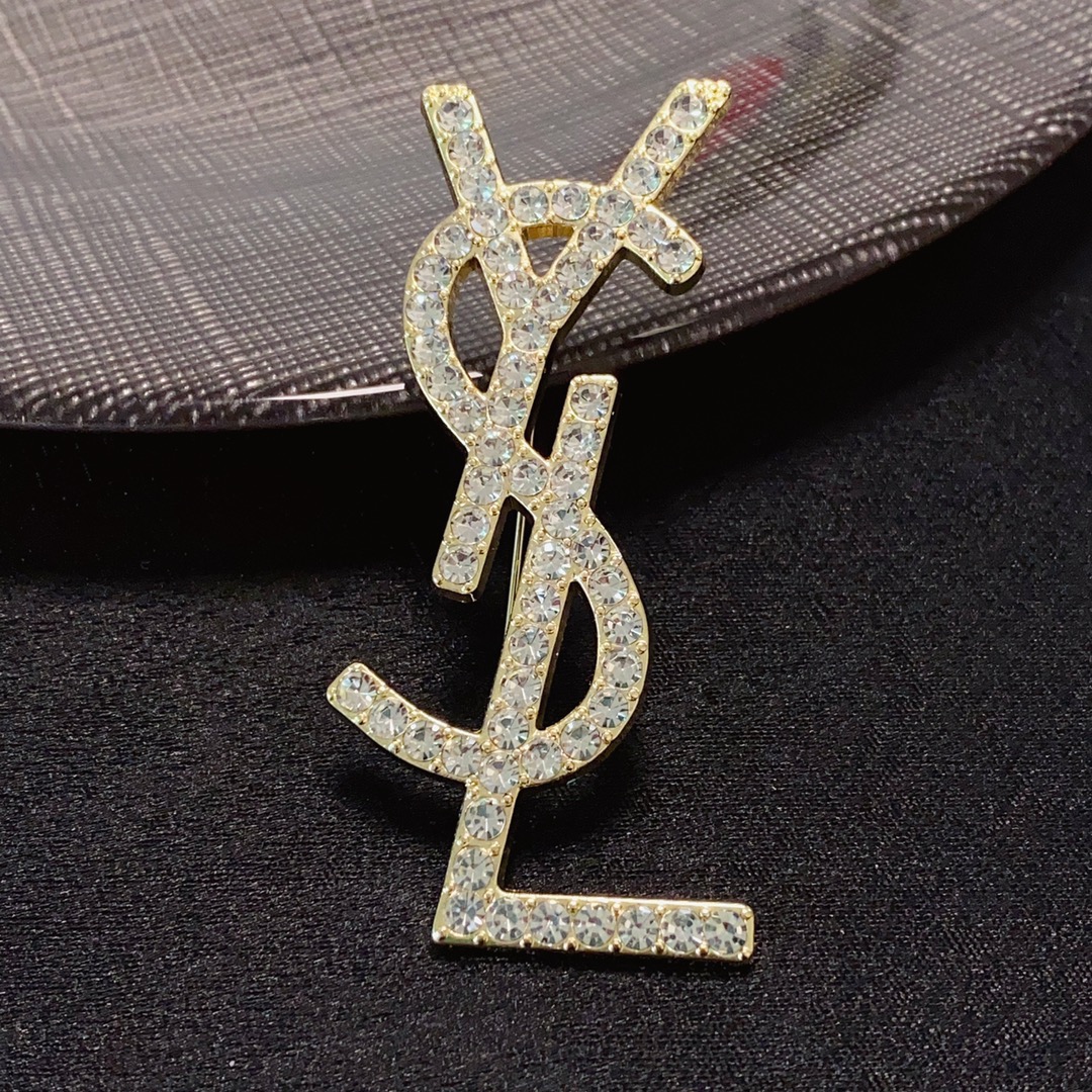 Saint Laurent Brooch - view 7