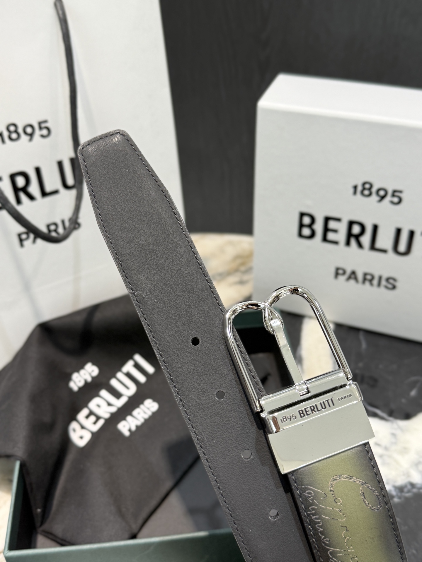 Berluti Belt - view 3