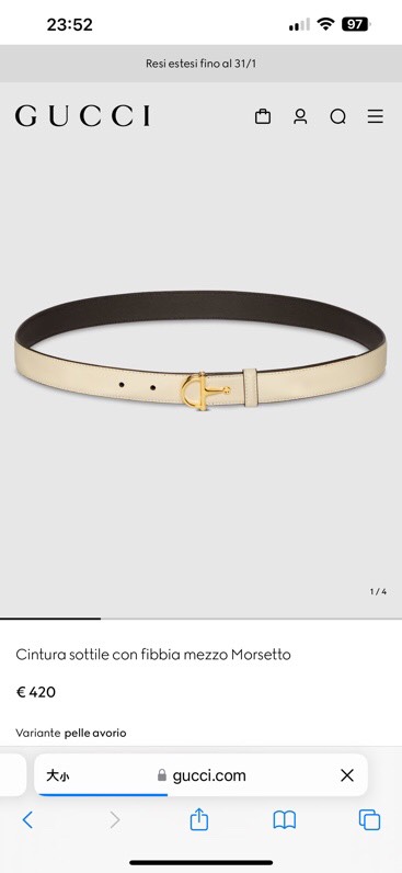 Gucci Belt - view 2
