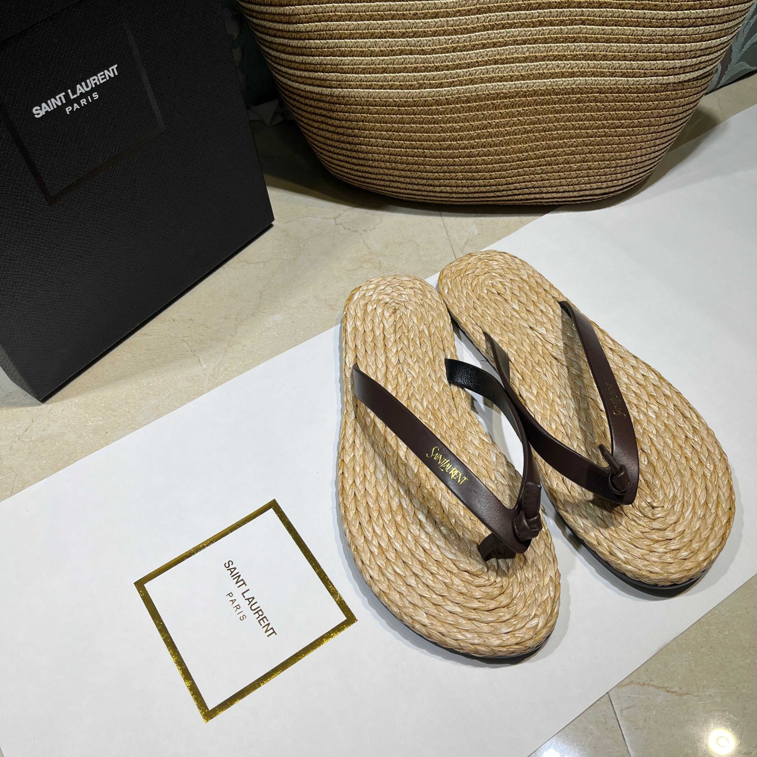 Saint Laurent Slides - view 4
