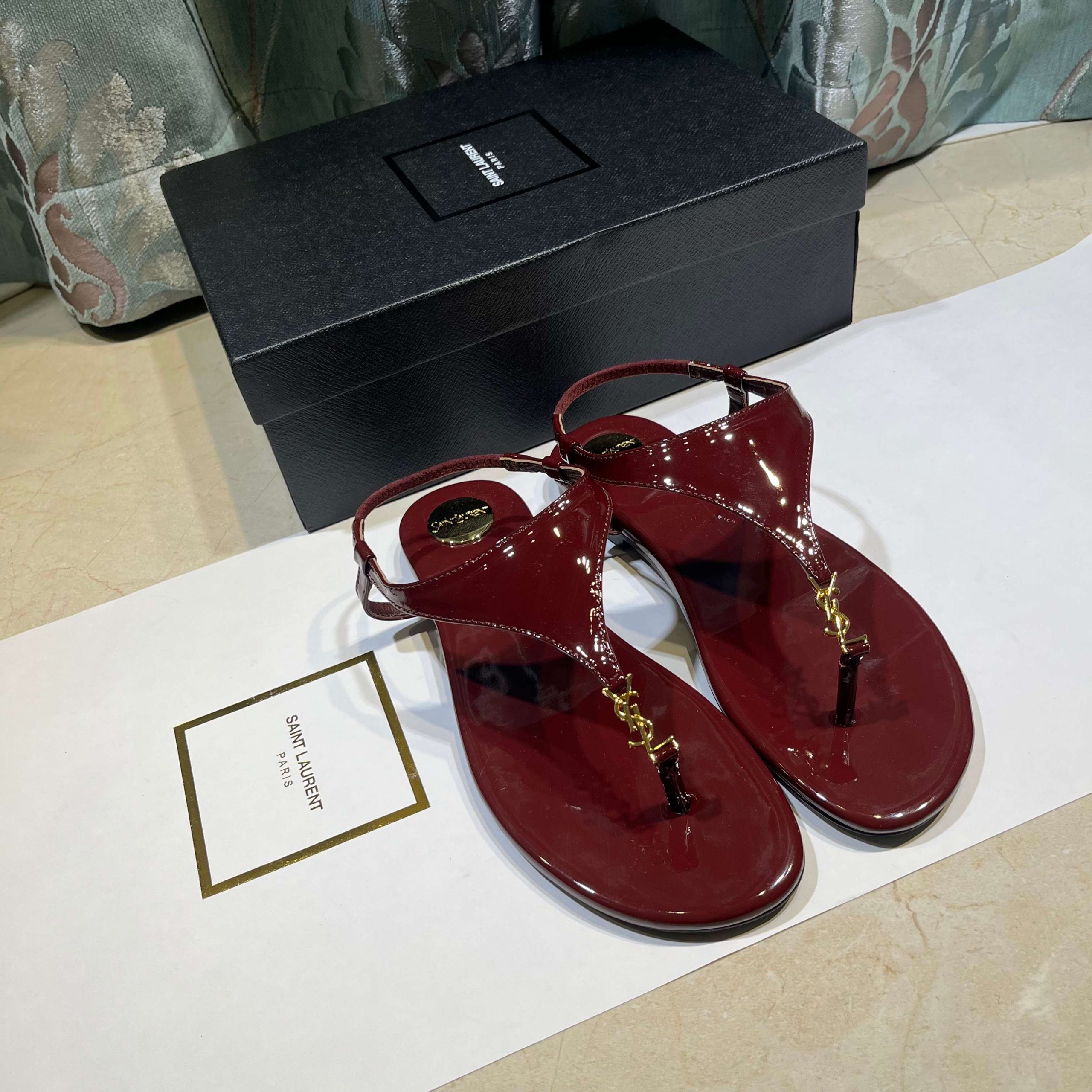 Saint Laurent Slides - view 3